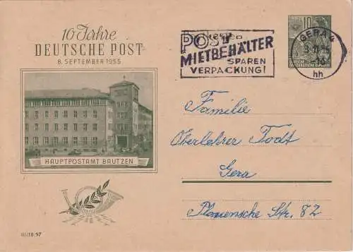 DDR 1956 Gestempelt (Posten)