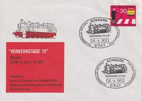 Bundesrep. Deutschland 1972 Nr 673 Sonderstempel