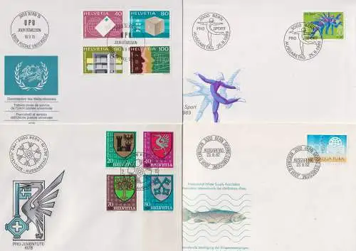 Schweiz Nur Hauptgebiet 1960 - 2020 Gestempelt (Posten)