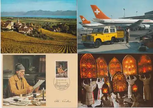 Schweiz Nur Hauptgebiet 1970 - 2000 Gestempelt (Posten)