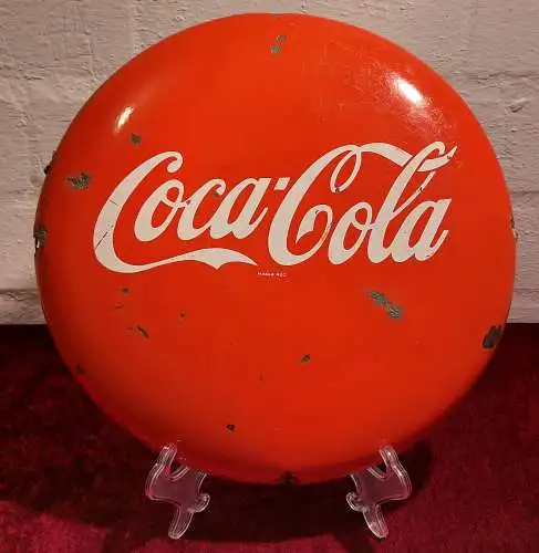 Coca Cola Emailleschild 