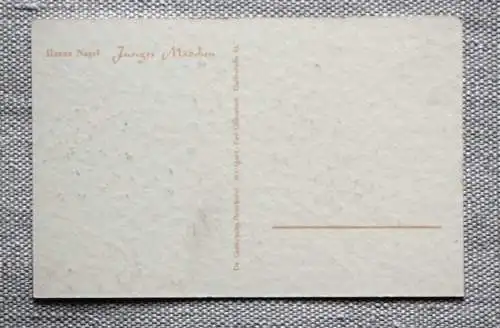 [Künstlerpostkarte reproduziert] siehe oben