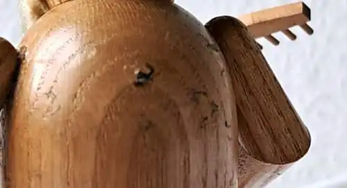 DDR-Räuchermann, unbenutzt