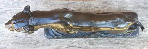 Bronze Sculpture Of A Tiger On The Prowl, By Georges Gardet (cast by Barbedienne)