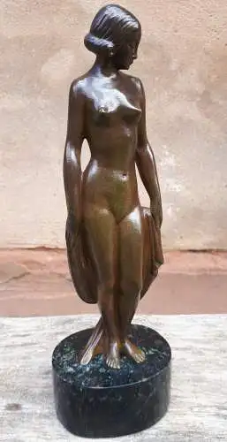 Art Deco Bronze Sculpture, By Lucien Alliot