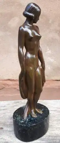 Art Deco Bronze Sculpture, By Lucien Alliot