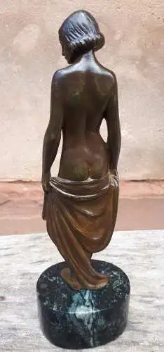 Art Deco Bronze Sculpture, By Lucien Alliot