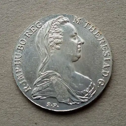 Österreich - Silbermünze - Maria Theresia Taler 1780 - offizielle Neuprägung 