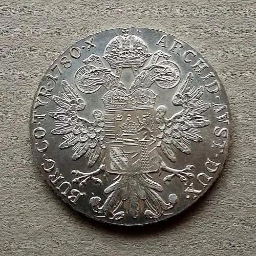 Österreich - Silbermünze - Maria Theresia Taler 1780 - offizielle Neuprägung 