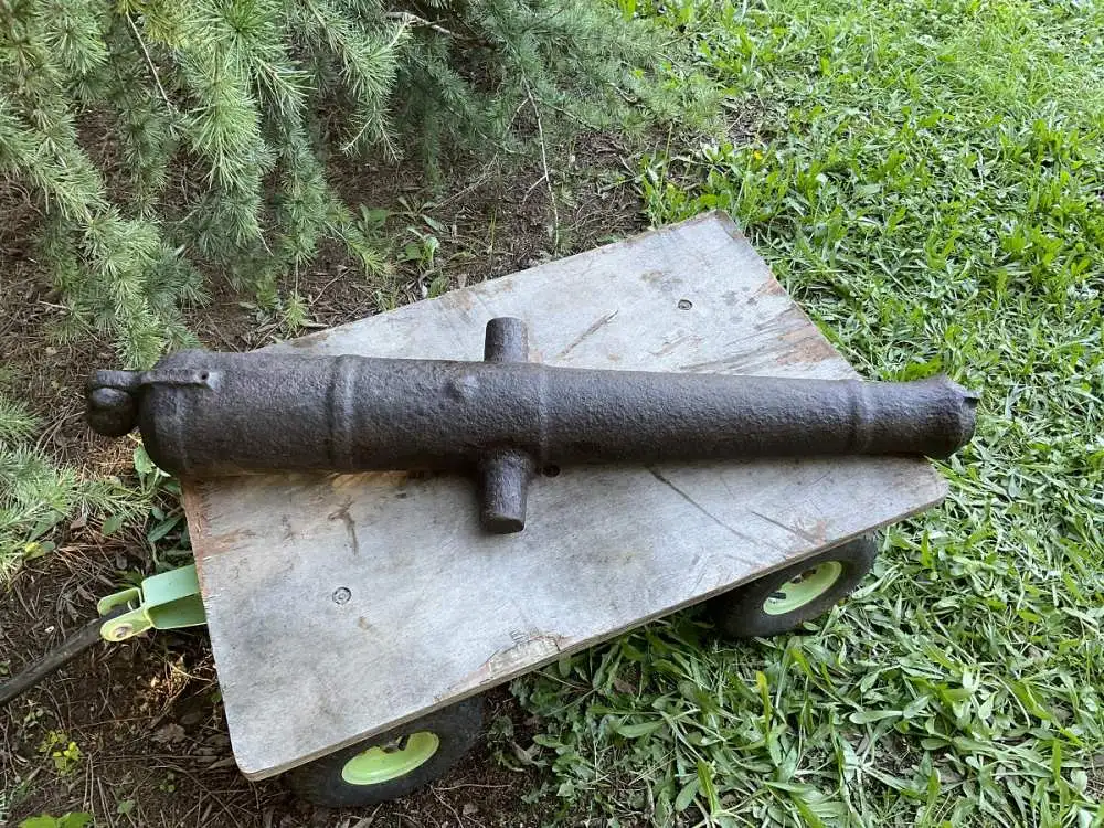 Portugiesische Galeonen-Kanone / Portuguese Galleon Cannon 0