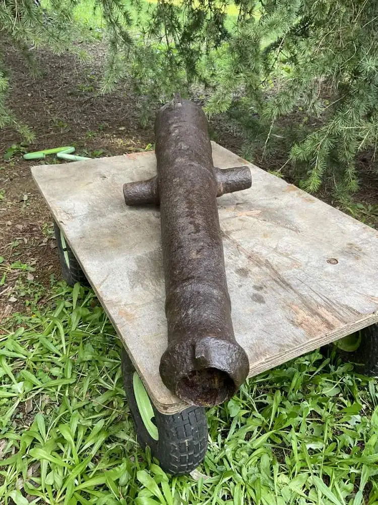 Portugiesische Galeonen-Kanone / Portuguese Galleon Cannon 8