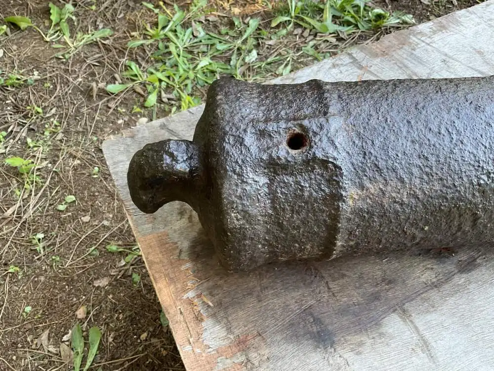Portugiesische Galeonen-Kanone / Portuguese Galleon Cannon 3