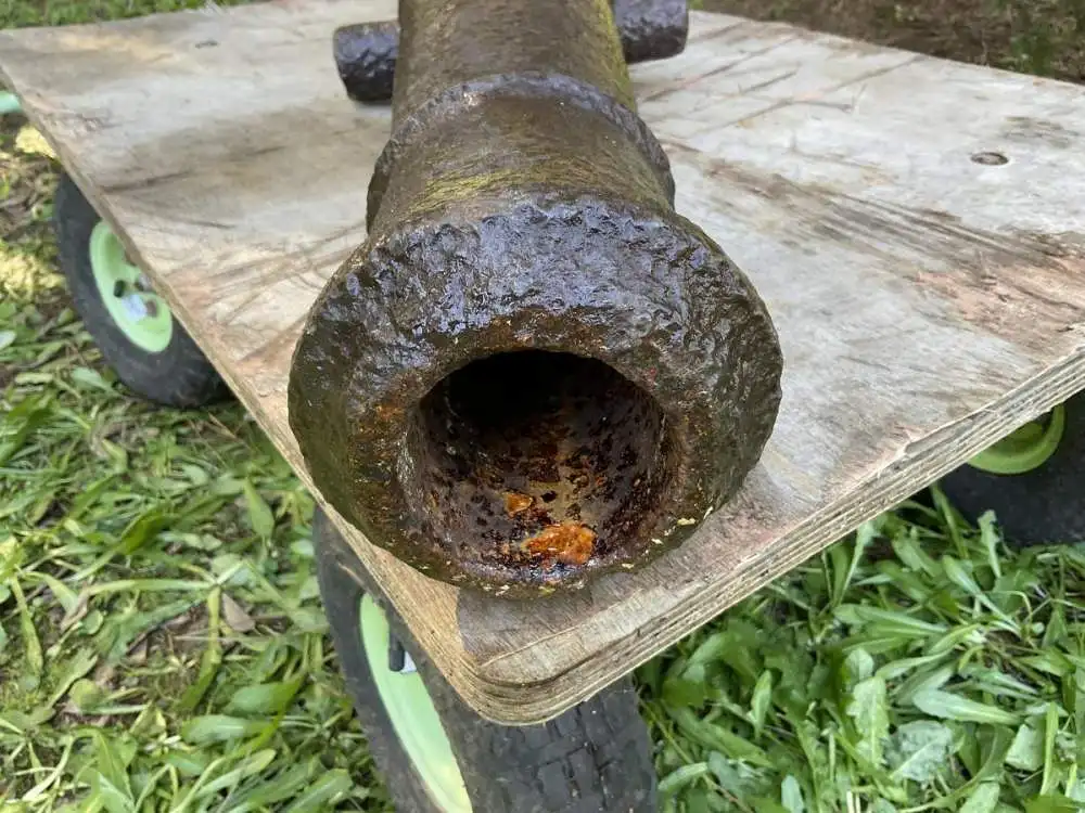 Portugiesische Galeonen-Kanone / Portuguese Galleon Cannon 6