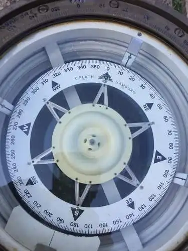 Antiker Marinekompass / Antique Marine Compass