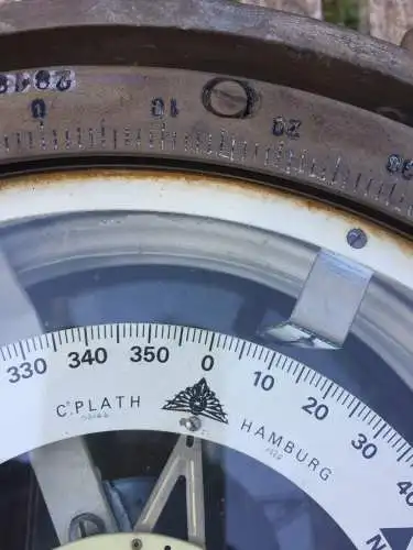 Antiker Marinekompass / Antique Marine Compass