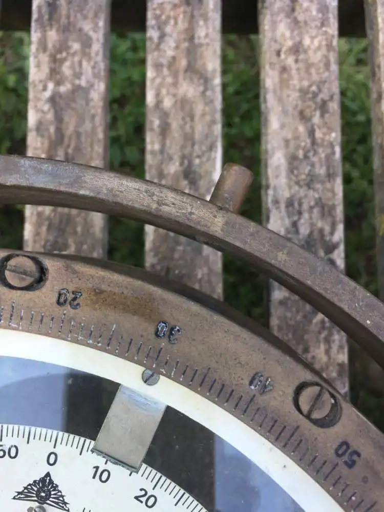 Antiker Marinekompass / Antique Marine Compass 7