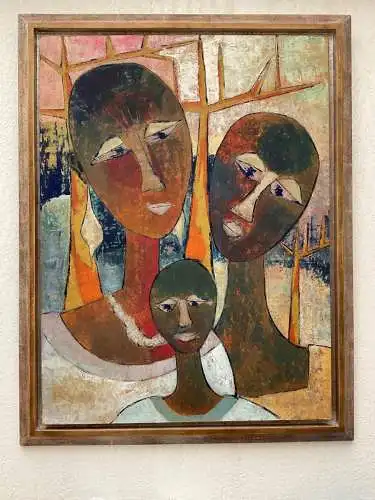 Muraina Oyelami Gemälde 2004 / Muraina Oyelami Painting 2004