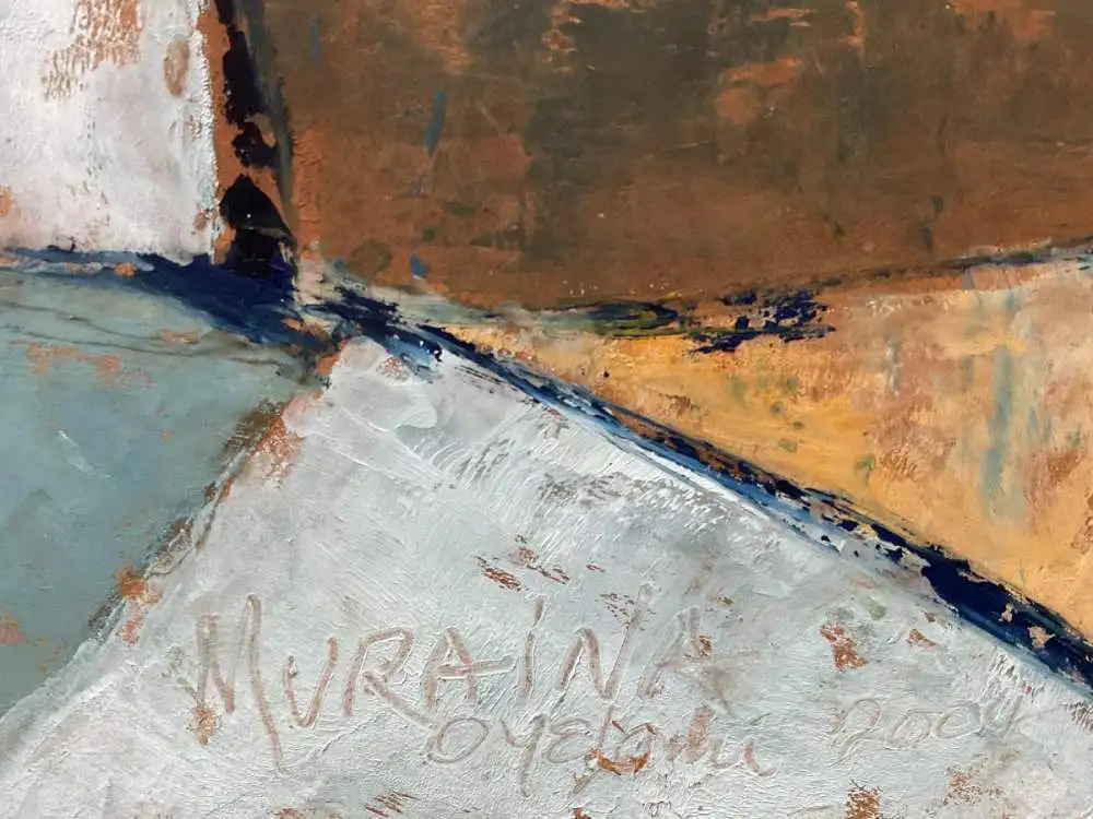 Muraina Oyelami Gemälde 2004 / Muraina Oyelami Painting 2004 3