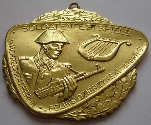 DDR Medaille Soldatenfestspiele, Wachtregiment Berlin „Feliks Dzierzynski” des MfS