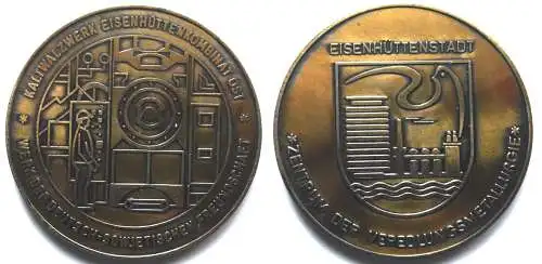 DDR Medaille Kaltwalzwerk Eisenhuttenstadtkombinat Ost