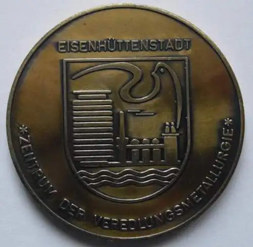 DDR Medaille Kaltwalzwerk Eisenhuttenstadtkombinat Ost