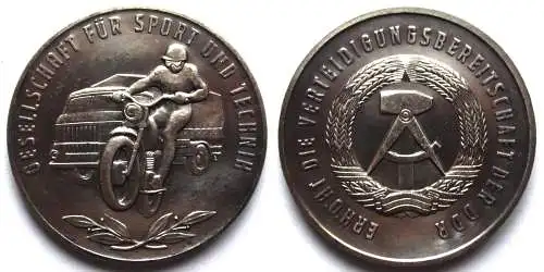 DDR Medaille der Gesellschaft für Sport und Technik