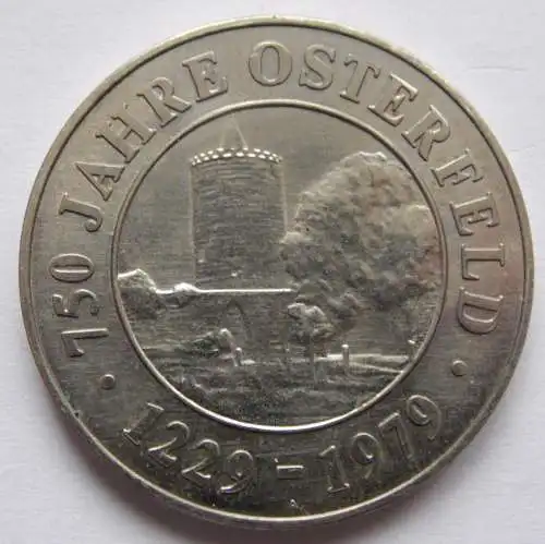 DDR Medaille 750 Jahre Osterfeld 1229 – 1979