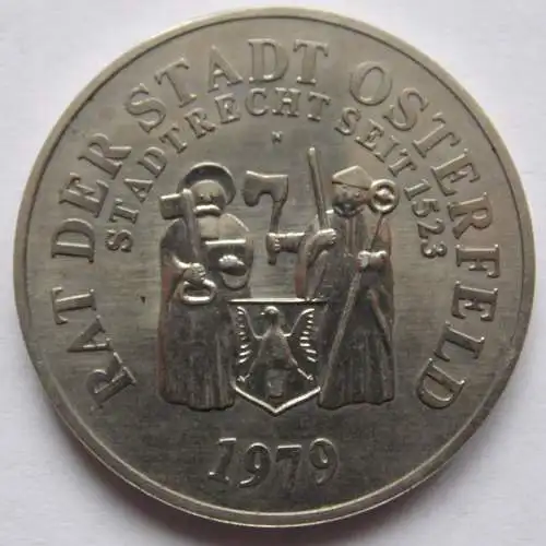 DDR Medaille 750 Jahre Osterfeld 1229 – 1979