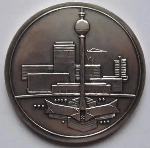 DDR Medaille Zum 20 Jahrestag der DDR