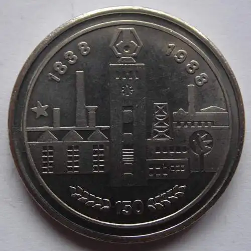 DDR Medaille Magdeburg 150 Jahre Kraft- und Arbeitsmaschinen 1838 – 1988