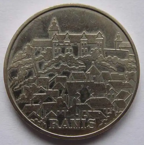 DDR Medaille 600 Jahre Stadt Ranis 1381 - 1981