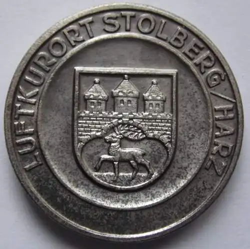 DDR Medaille Stolberg Geburtsstadt von Thomas Müntzer