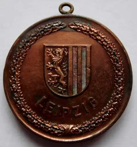 DDR Medaille Bereit zur Arbeit und zur Verteidigung der Heimat Leipzig 