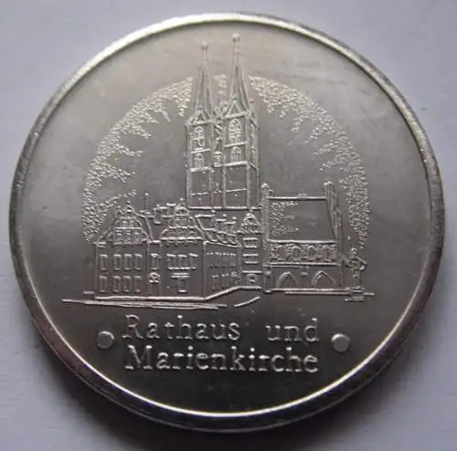 DDR Medaille Stendal - Winckelmann Schule 1338-1988