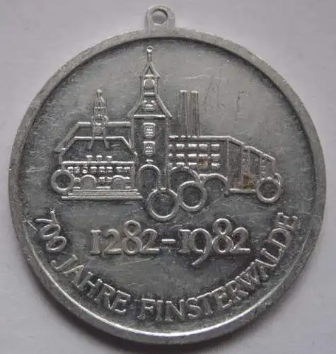 Medaille 700 Jahre Finsterwalde 1282 - 1982