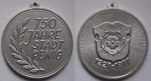 Medaille 750 Jahre Stadt Penig 1227 - 1977