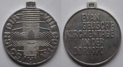 DDR Medaille Evangelische Kirchentage in der DDR 1970