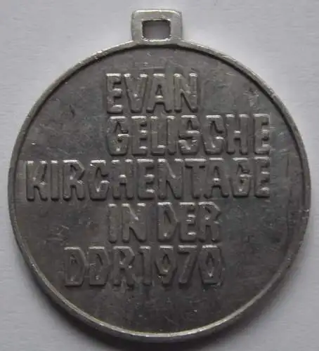 DDR Medaille Evangelische Kirchentage in der DDR 1970