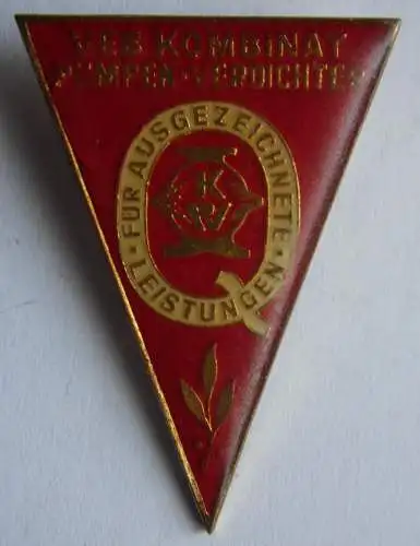 DDR Abzeichen VEB Kombinat Pumpen Verdichter