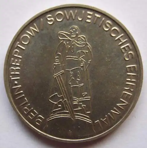 DDR Medaille Berlin Treptow Sowjetisches Ehrenmal