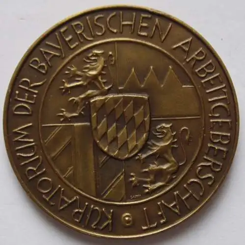 Bayern Medaille 25 Jahre Kuratorium der bayrischen Arbeitgeberschaft