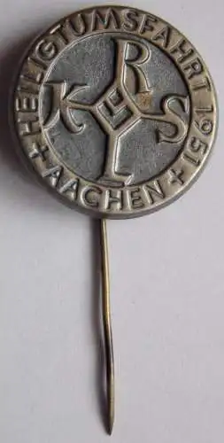 Abzeichen Heiligtumsfahrt Aachen 1951