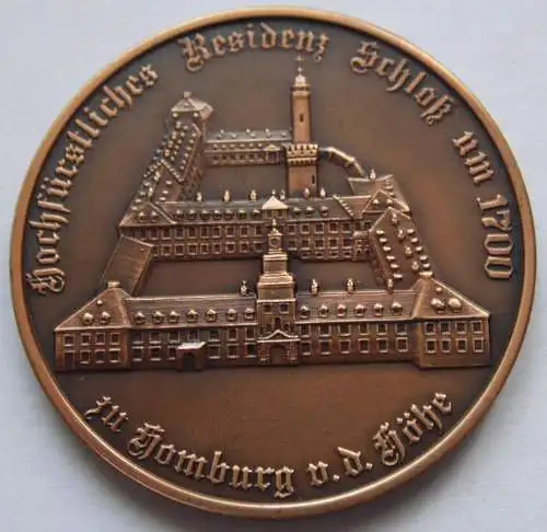 Medaille Bad Homburg 1982 Erneuerung der Schlosskirche 