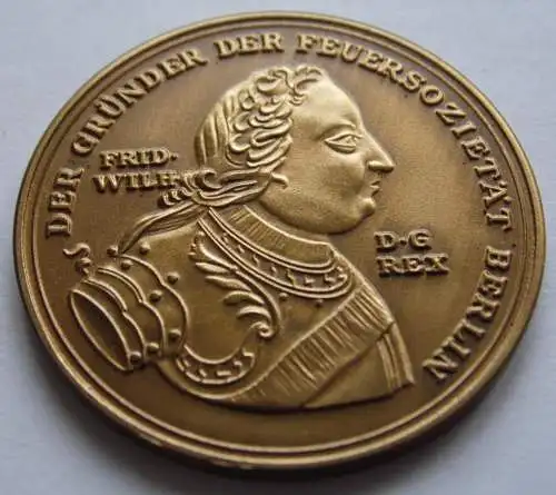 Medaille Zweihundertfünfzig Jahre Feuersozietät Berlin 1718-1968