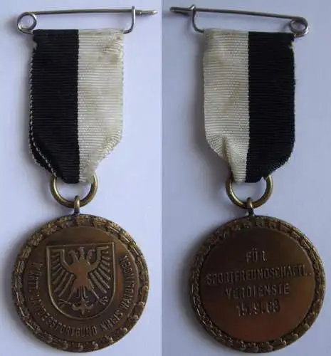 Medaille Württembergischen Landessportbund Kreis Waiblingen