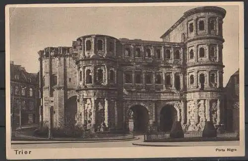 [Ansichtskarte] AK Trier, Porta Nigra Wallfahrt zum hl. Rock 1933, nicht gelaufen. 