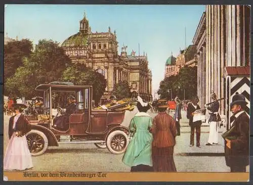 [Ansichtskarte] AK Berlin, 18 Stück, ca. Jahrhundetwende teilweise Litho, teilweise schwarz weiss Foto.
Zustand gut, siehe Bilder. 