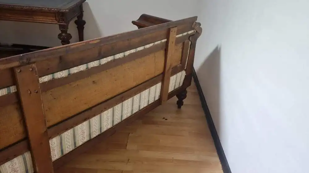 Biedermeier Sofa Antik ca. 1840 12
