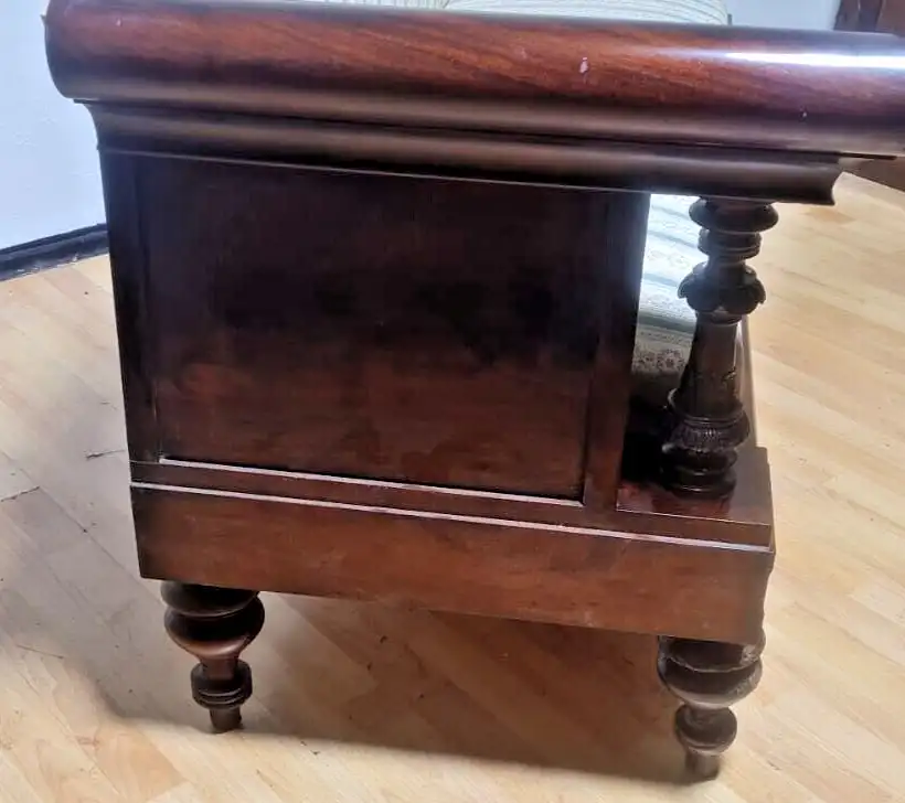 Biedermeier Sofa Antik ca. 1840 14