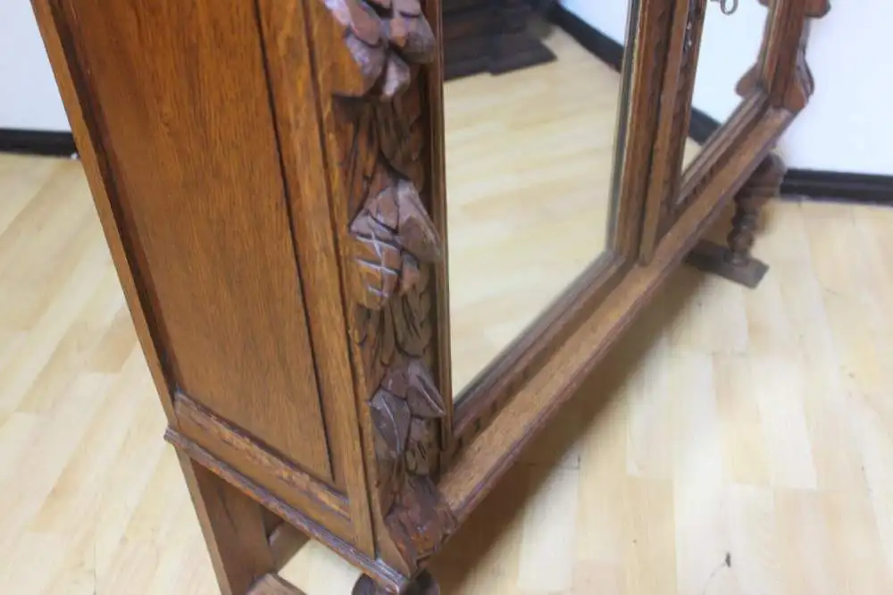 Antik Aufsatzschrank Hängeschrank ca 1900 Jh. 4